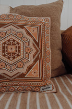 Load image into Gallery viewer, Close-up of cotton cushion cover details
